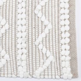 Tapete Angra 50X80 Cm Havan Casa - Branco Neve