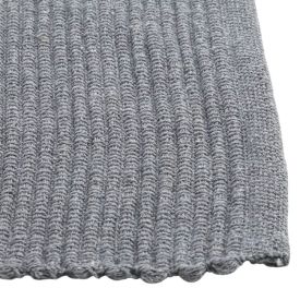 Tapete Para Quarto E Sala 50X80 Cm Bali Havan Casa - Cinza