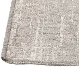 Tapete Para Quarto E Sala 60X100 Cm Belga Havan Casa - Linho Cinza 