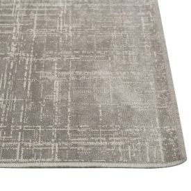 Tapete Para Quarto Ou Sala 2,00X2,80 M Belga Havan Casa - Linho Cinza E Bege