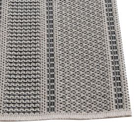 Tapete Para Cozinha 1,00X1,50 M Cancun Sisal Havan Casa - Traços Chumbo