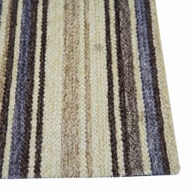 Tapete Para Quarto E Sala Chenille 55X85 Cm Havan Casa - Bege E Azul