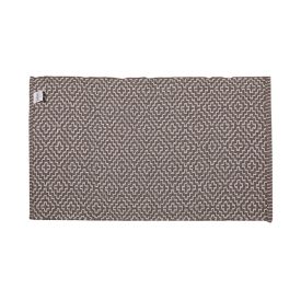 Tapete Creta 50X80cm Havan - Cinza/Prata