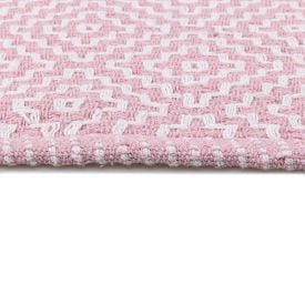 Tapete Creta 50X80cm Havan - Rose/Cru