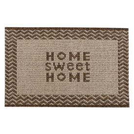 Tapete De Porta Cancun 40X60 Cm Sisal Havan Casa - Marrom