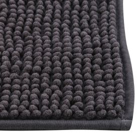 Tapete Dobby 45X70 Cm Finecasa - Cinza Urbano