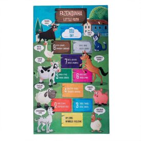 Tapete Infantil 80X125 Cm Havan Casa - Amarelinha