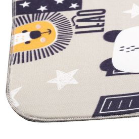 Tapete Infantil Estampado 1,30X1,50 M Havan Casa - Abc Safari