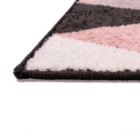 Tapete Para Quarto E Sala 2,00X2,50 M Lotus Havan Casa - Triângulos Rose