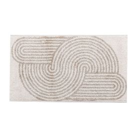 Tapete Para Quarto E Sala Lotus 57X100 Cm Havan Casa - Design Bege