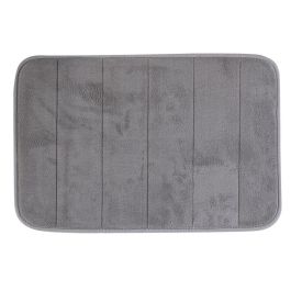 Tapete Para Banheiro Majestic 40X60 Cm Havan Casa - Cinza Listra