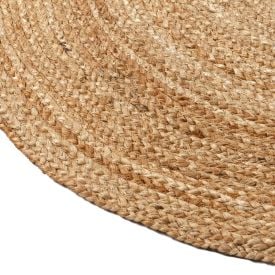 Tapete Para Quarto E Sala Malta 1,00X1,50 M Oval Havan Casa - Bege