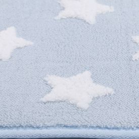 Tapete Infantil Mimo 70X100 Cm Jolitex - Estrela Azul