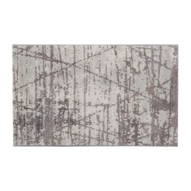 Tapete Para Quarto Ou Sala 60X1,00M Nirvana Havan Casa - Losangos Cinza E Bege