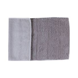 Tapete Para Banheiro 0,50X1,00 M Loft Havan Casa - Cinza Amianto