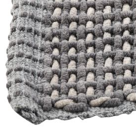 Tapete Para Banheiro 50X80 Cm Florença Havan Casa - Cinza