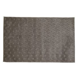 Tapete para Quarto e Sala 80Cmx1,50 m Milano Havan Casa - Cinza Chevron