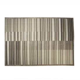 Tapete para Quarto e Sala 1,40X2,00 m Kyoto Havan Casa - Creme E Marrom