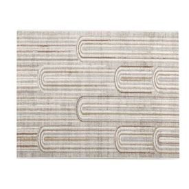 Tapete para Quarto e Sala 2,00X2,50 m Atenas Havan Casa - Bege E Azul