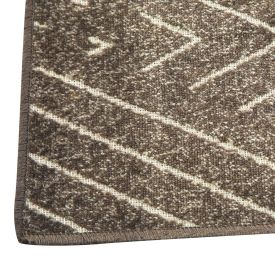 Tapete Para Quarto Ou Sala 0,68X2,10 M Faro Havan Casa - Escamas Taupe