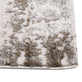 Tapete Para Quarto E Sala 80X150 Cm Ibiza Havan Casa - Creme Marrom