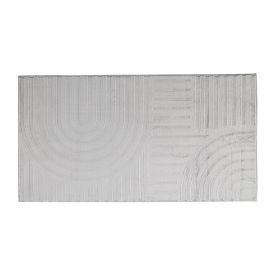 Tapete Para Quarto E Sala 80X150 Cm Bellagio Havan Casa - Cinza