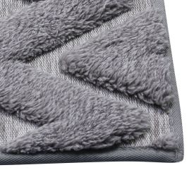 Tapete Para Quarto E Sala 1,40X2,00 M Milano Havan Casa - Cinza Chevron