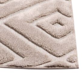 Tapete Para Quarto E Sala 1,40X2,00 M Milano Havan Casa - Bege Losango