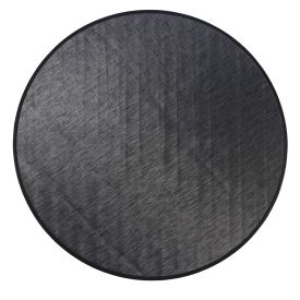 Tapete Para Quarto E Sala 2,00X2,00 M Titanium Redondo Havan Casa - Preto