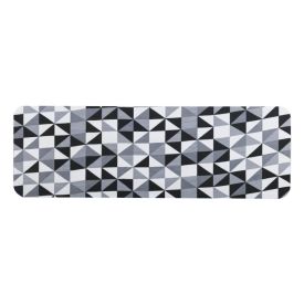 Tapete Para Quarto Ou Sala Tecil 40X120cm Havan Casa - Geométrico Preto