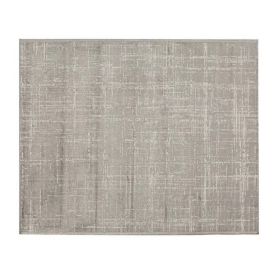 Tapete Para Quarto E Sala 2,00X2,40 M Belga Havan Casa - Linho Cinza E Bege