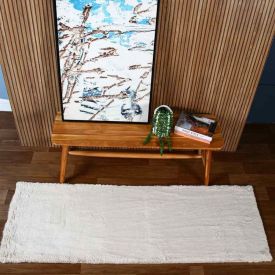 Tapete Para Quarto E Sala Epic 80X150 Cm Havan Casa - Marfim