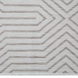 Tapete Passadeira Amazonas 0,80X1,50 M Havan Casa - Linhas Bege