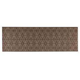 Tapete Para Cozinha 66X200 Cm Cancun Sisal Havan Casa - Montanez Bege E Marrom Claro