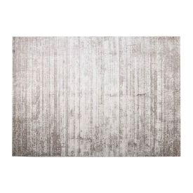 Tapete Para Quarto E Sala 1,40X2,00 M Platinium Havan Casa - Listras Cinza E Bege