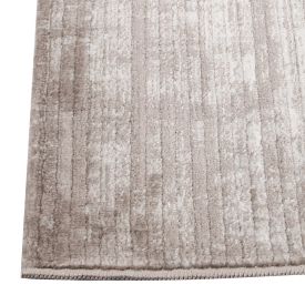 Tapete Para Quarto E Sala 60X180 Cm Platinium Havan Casa - Cinza E Bege