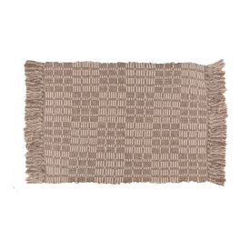Tapete Ravi 50X70cm Havan Casa - Taupe