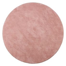 Tapete Redondo para Quarto e Sala 1,60X1,60M Classic Havan Casa - Rosa