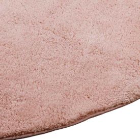 Tapete Redondo para Quarto e Sala 1,60X1,60M Classic Havan Casa - Rosa