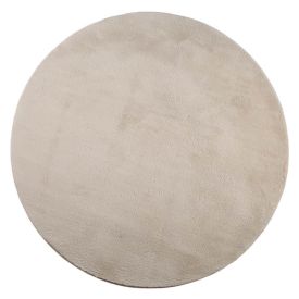 Tapete Redondo para Quarto e Sala 1,60X1,60M Classic Havan Casa - Bege