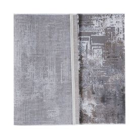 Tapete Toscana 60X100 Cm Havan Casa - Cinza Bege