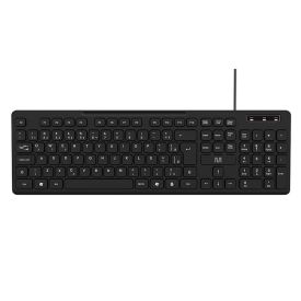 Teclado Com Fio Multilaser Soft Silence Tc144 - Preto