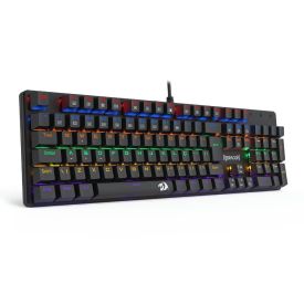 Teclado Mecânico Gamer Redragon Valheim Rainbow - Preto