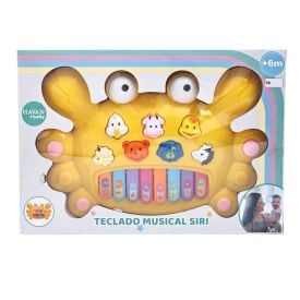 Teclado Musical Siri Amarelo Havan Toys - HBR0422