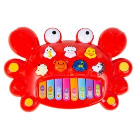 Teclado Musical Siri Vermelho Havan Toys - HBR0421