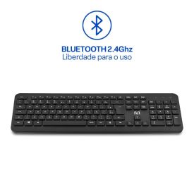 Teclado Sem Fio Ts200 L Multi L Silencioso Teclas Côncavas