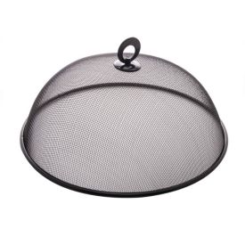 Tela Protetora De Alimentos Redonda 30Cm Lyor - Preta