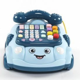 Telefone Interativo Musical Baby Azul Havan Toys - HBR0726