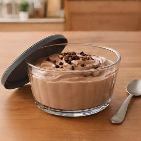 Tigela Americano com Tampa Nadir 1 Litro - Cores Sortidas