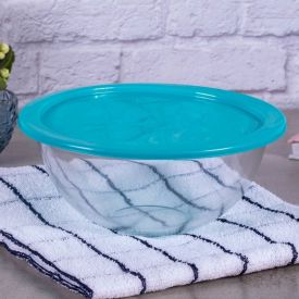 Tigela em Vidro com Tampa 1,5L Marinex  - Colors